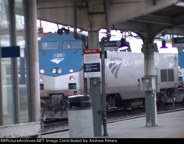 Sitting at Union Station in DC